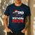 Dad Of The Birthday Ninja Daddy Party Best Father Boy Pop Men's Casual T-Shirt Navy