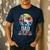 Dad Of The Birthday Party Outfit Dinosaur Daddy Men's Casual T-Shirt Navy