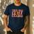 Your Dad Is My Cardio Gym Father's Day Men's Casual T-Shirt Navy