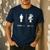 My Dad Is A DJ Disk Jockey DJ T-Shirt Men's Casual T-Shirt Navy