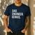 Dad Engineer Genius Cute Engineering Father Men's Casual T-Shirt Navy