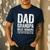 Dad Grandpa Great Grandpa Shirt I Just Keep Getting Better Men's Casual T-Shirt Navy