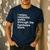 Dad Handyman Hardware Store Tools Men's Casual T-Shirt Navy