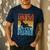 Dad Its Not A Dad BOD Its A Father Figure Graphic Men's Casual T-Shirt Navy