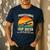 Dad Joke Farter Professional Crop Duster Men's Casual T-Shirt Navy
