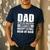 Dad The Man Who Has Everything But Hair Father's Day Men's Casual T-Shirt Navy Dad The Man Who Has Everything But Hair Father's Day Men's Casual T-Shirt Navy
