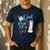 Dad Of The Par-Tea Girl Floral Tea Party Birthday Family Men's Casual T-Shirt Navy