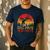Dad Pays Mom Prays Dirt Bike Retro Motocross Boys Kids Men's Casual T-Shirt Navy