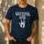 Dad Retro Distressed Grateful Dad Men's Casual T-Shirt Navy Dad Retro Distressed Grateful Dad Men's Casual T-Shirt Navy