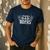 This Dad Rocks Rock n Roll Heavy Metal Fathers Day T-Shirt Men's Casual T-Shirt Navy