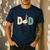 Dad Silly Goose 1st Birthday Family Matching Pocket Men's Casual T-Shirt Navy
