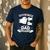 Dad Squared Fathers Day Dad Of Two Cool Daddy Of 2 Men's Casual T-Shirt Navy