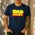 Dad Story Men's Casual T-Shirt Navy