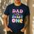 Dad Of The Sweet One 1st Birthday Donut Bday Party Men's Casual T-Shirt Navy Dad Of The Sweet One 1st Birthday Donut Bday Party Men's Casual T-Shirt Navy