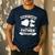 Dad Of Twins 2024 Father Twice As Cool Father's Day Twin Dad Men's Casual T-Shirt Navy