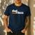 Dad-Vibes Forever Father Retro Vintage Men's Casual T-Shirt Navy