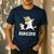 Dadacorn Shirt Unicorn Dad And Baby Best Father Men's Casual T-Shirt Navy
