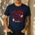 Daddy Of A Berry Sweet One Strawberry Baby First Birthday Men's Casual T-Shirt Navy