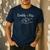 Daddy And Me Best Dad Ever Fist Bump Father's Day Small Men's Casual T-Shirt Navy