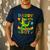 Daddy Of The Birthday Boy T-Rex Dinosaur Birthday Party Men's Casual T-Shirt Navy Daddy Of The Birthday Boy T-Rex Dinosaur Birthday Party Men's Casual T-Shirt Navy