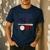 Daddy Dad First Birthday Little Rookie Baseball The Big One Men's Casual T-Shirt Navy Daddy Dad First Birthday Little Rookie Baseball The Big One Men's Casual T-Shirt Navy