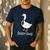 Daddy Goose Fun Father's Day Tee For Dad Men's Casual T-Shirt Navy Daddy Goose Fun Father's Day Tee For Dad Men's Casual T-Shirt Navy