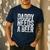 Daddy Needs A Beer Shirt Men Drinking Dad Fathers Day Men's Casual T-Shirt Navy