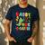Daddy Of The One-A-Saurus 1St Birthday Boy Dinosaur Men's Casual T-Shirt Navy