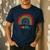Daddy Rainbow For Women Men Family Matching Birthday Men's Casual T-Shirt Navy Daddy Rainbow For Women Men Family Matching Birthday Men's Casual T-Shirt Navy