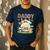 Daddy Of The Wild One 1St Birthday Kids Safari Jungle Men's Casual T-Shirt Navy