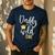 Daddy Of The Wild One Shirt 1st Birthday First Thing Dad Tee Men's Casual T-Shirt Navy