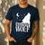 Daddy Wolf Matching Family Tribe Wolves Moon Men's Casual T-Shirt Navy Daddy Wolf Matching Family Tribe Wolves Moon Men's Casual T-Shirt Navy