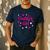 Daddy's Girl Shirt With Pink Lettering Men's Casual T-Shirt Navy Daddy's Girl Shirt With Pink Lettering Men's Casual T-Shirt Navy
