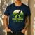 Daddysaurus Rex 2 Kids Sunset Tshirt For Fathers Day Men's Casual T-Shirt Navy Daddysaurus Rex 2 Kids Sunset Tshirt For Fathers Day Men's Casual T-Shirt Navy
