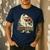 Daddysaurus Shirt T-Rex Dad Dinosaur Men's Casual T-Shirt Navy