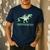 Daddysaurus T Rex Dinosaur Daddy Saurus Dad 2 Two Kids Dino Men's Casual T-Shirt Navy Daddysaurus T Rex Dinosaur Daddy Saurus Dad 2 Two Kids Dino Men's Casual T-Shirt Navy