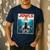 Dalmatian Jowls Cute Paws Spot Dog Mom Top Dog Dad Men's Casual T-Shirt Navy