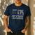 Deputy Sheriff Dad Much Cooler Fathers Day Thin Blue Line Men's Casual T-Shirt Navy