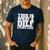 This Is What A DILF Looks Like Hot Dad DILF Men's Casual T-Shirt Navy