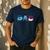 Disney Aladdin Jasmine Genie Father’s Day Birthday Dad Men's Casual T-Shirt Navy