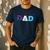 Disney Frozen Elsa Anna Olaf Dad Father's Day Birthday Men's Casual T-Shirt Navy Disney Frozen Elsa Anna Olaf Dad Father's Day Birthday Men's Casual T-Shirt Navy
