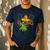 Disney The Lion King Dad Is King Mufasa & Simba Father's Day Men's Casual T-Shirt Navy