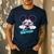Disney Mickey And Friends Cool Mickey Summer Vibes Dad Logo Men's Casual T-Shirt Navy