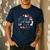Disney Pet Parent Father’s Day Disney Cats Best Cat Dad Ever Men's Casual T-Shirt Navy
