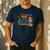 Disney And Pixar's Toy Story Dad Of The Birthday Cowgirl Men's Casual T-Shirt Navy