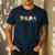 Disney And Pixar’s Toy Story Papa Father’s Day Dad Birthday Men's Casual T-Shirt Navy