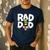 Disney Rad Dad Men's Casual T-Shirt Navy