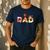 Disney Winnie The Pooh And Friends Dad Father's Day Birthday Men's Casual T-Shirt Navy