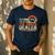 Dog Fathers Day Fur Dad The Man The Myth The Snack Dealer Men's Casual T-Shirt Navy