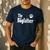 The Dogfather For Dog Dad For Men Men's Casual T-Shirt Navy The Dogfather For Dog Dad For Men Men's Casual T-Shirt Navy